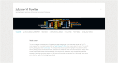 Desktop Screenshot of julainefowlin.com